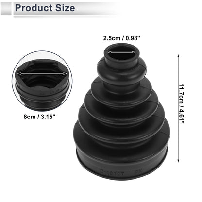 Inner CV Joint Boot Kit with Clamps for Volvo S60 (2011-2016)