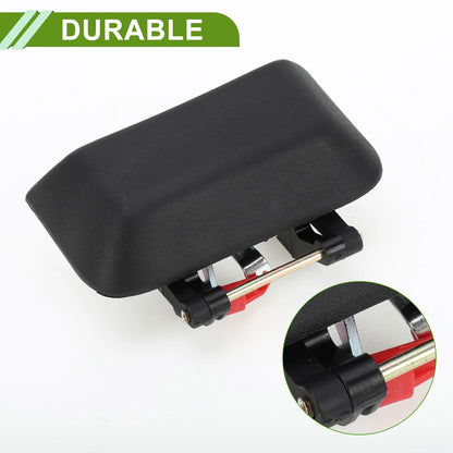 Black Left Exterior Door Handle for Jeep Compass (2007-2017)