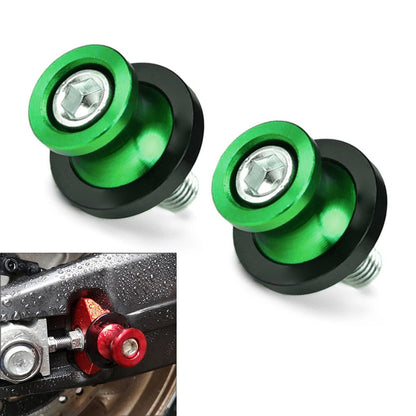 8mm Swingarm Spools for Honda CBR500R CBR600 CBR1000RR - Green