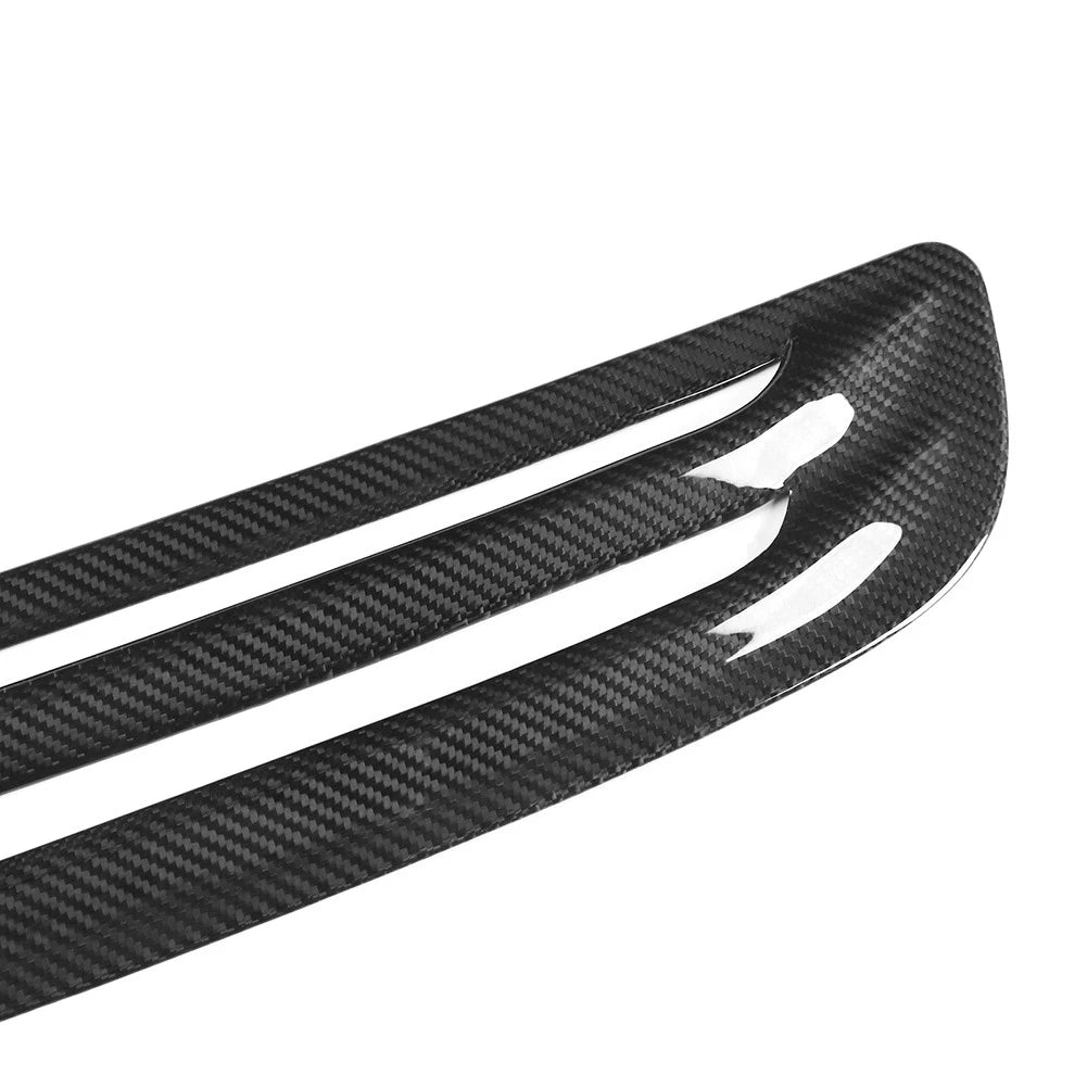 Carbon Fiber Black Hood Vent Scoop Cover for Honda Civic Type R (2023-2024)