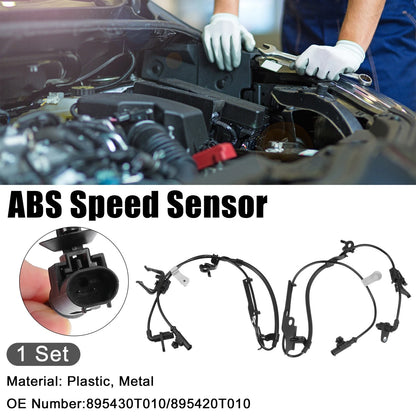Set Front Left Right Car ABS Wheel Speed Sensor for Toyota Venza (2009–2015)