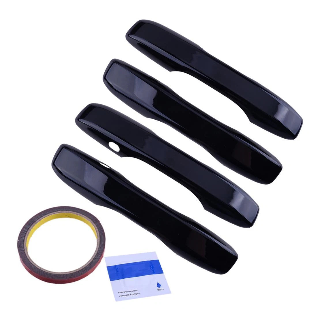 4 x Glossy Black Outer Door Handle Covers for Honda Civic (2022)