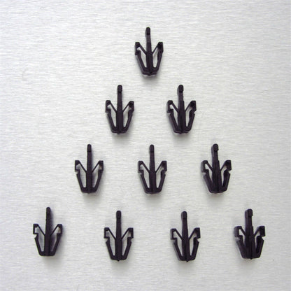 50Pcs Nylon Grille Clips for Honda, Mitsubishi, Toyota, Mazda (Various Years)