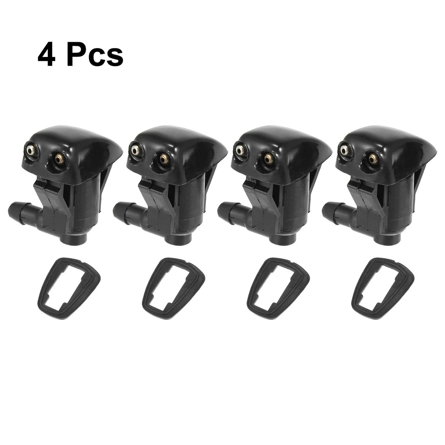 4 x Front Windshield Washer Nozzles for Toyota Corolla (2003-2008)