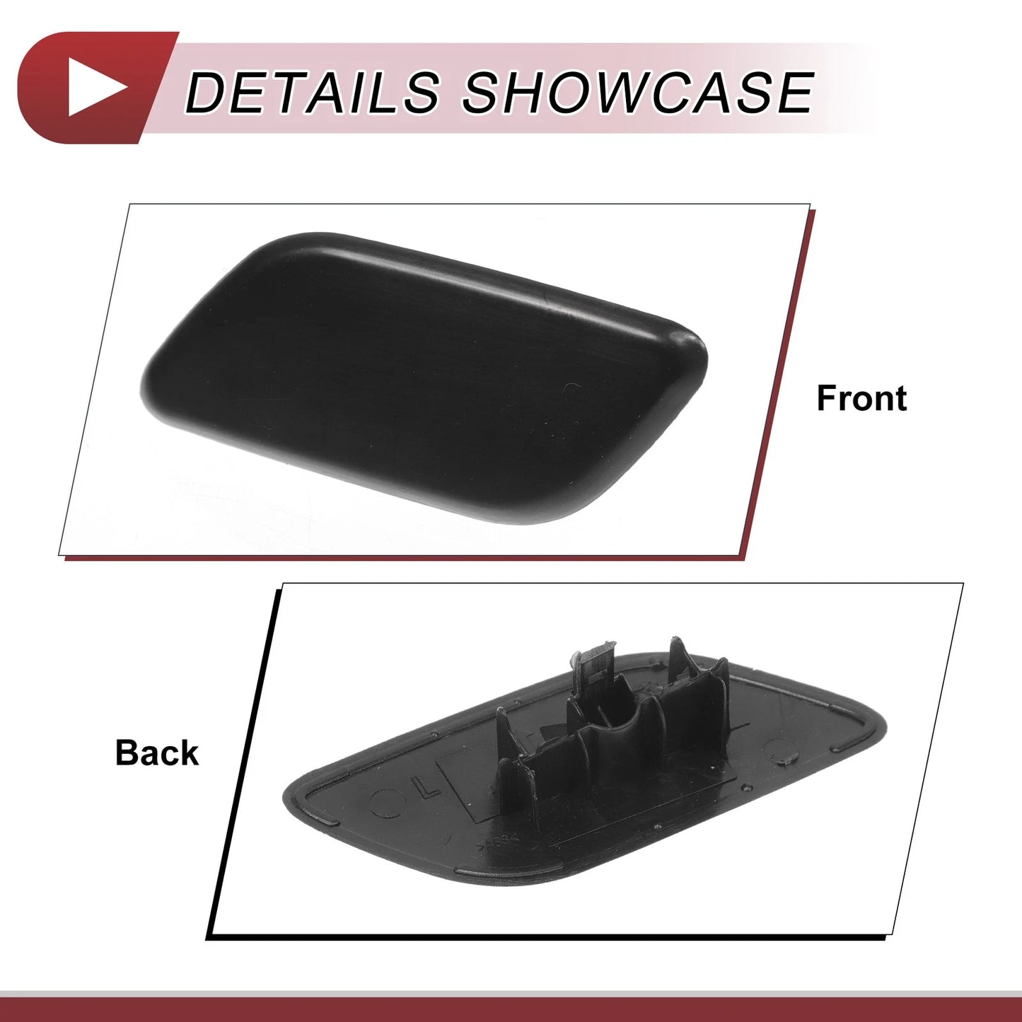 Front Left Washer Nozzle Cover for Subaru Outback (2010-2018)