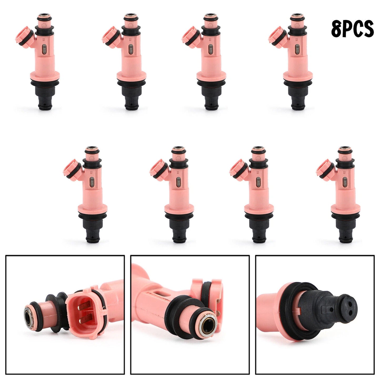 8Pcs Fuel Injectors for Lexus GS400 GS430 LS430 SC400 SC430 (1998-2005)