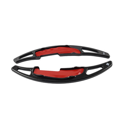Black Steering Wheel Paddle Shifter Extensions for BMW M2 M3 M4 M5 M6 X5M X6M