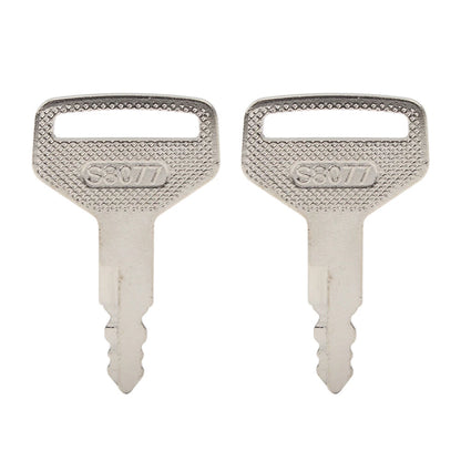 2 x Ignition Keys for Kubota L M Series RTV1100 Tractors (No Year Specified)