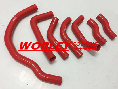 Silicone Radiator Hose for Toyota MR2 SW20 3SGTE Turbo (1993-1999) RED