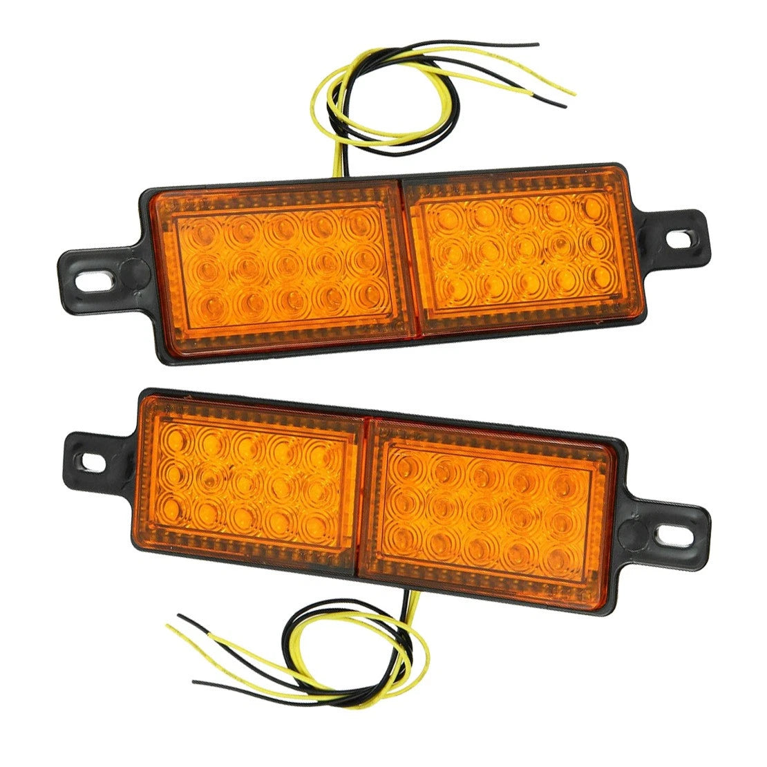 LED Work Flood Lights for Off-Road Bull Bar Car