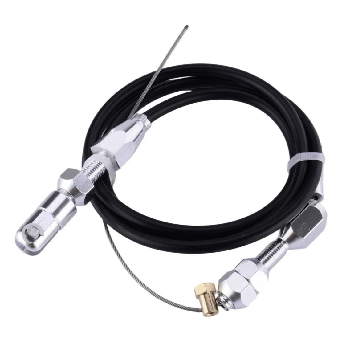 36" Stainless Steel Braided Throttle Cable for Ford Mustang 1986-1993