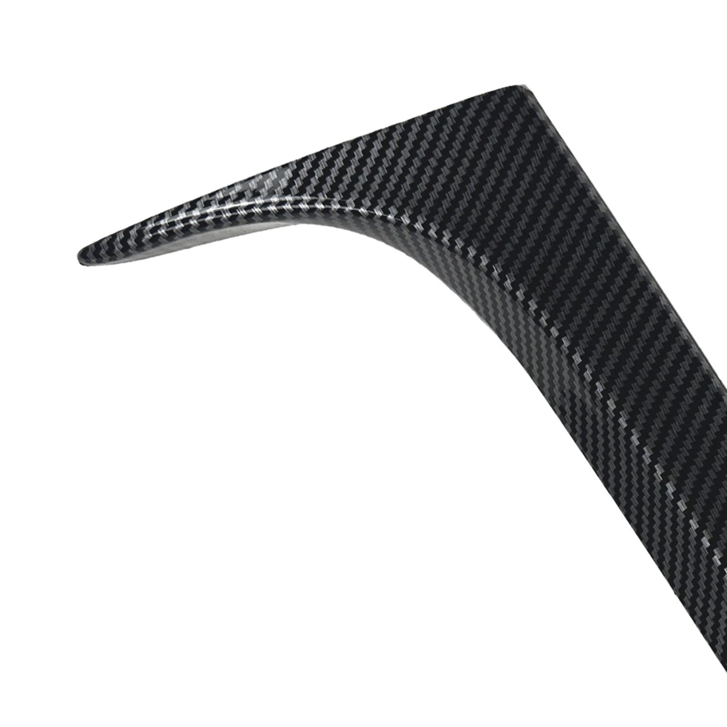 2 x Carbon Look Rear Window Side Spoiler Trim for VW Passat B8 (2015-2023)
