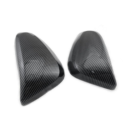 Carbon Fiber Side Door Mirror Cover Trim for Toyota Hilux Revo (2015-2022)