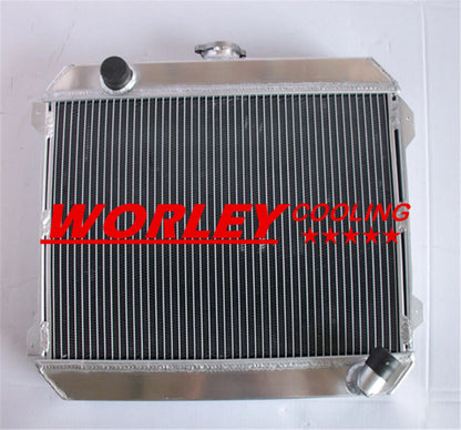 3 Row Aluminum Radiator for Datsun 510 610 620 710 720 (1970-1986)