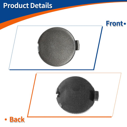 Rear Right Tow Hook Cover for Mazda 6 Atenza (2018-2021) Brown