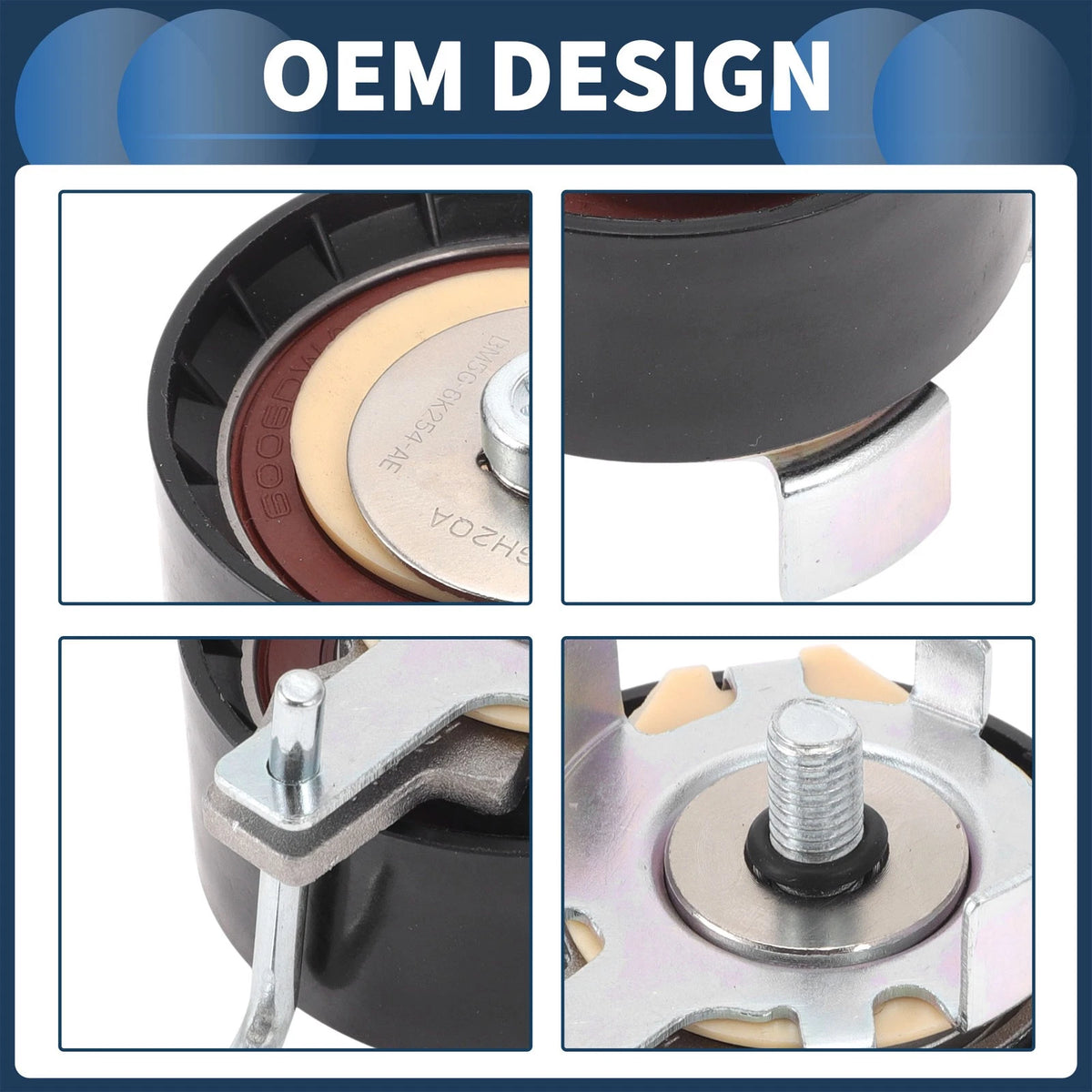 Belt Tensioner for Ford Mondeo (2010-2022) Metal 1 Pc