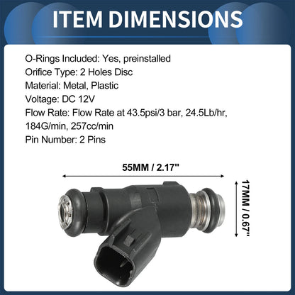 3.5L Fuel Injector for Chevrolet Impala 6 Pcs (2007-2010)