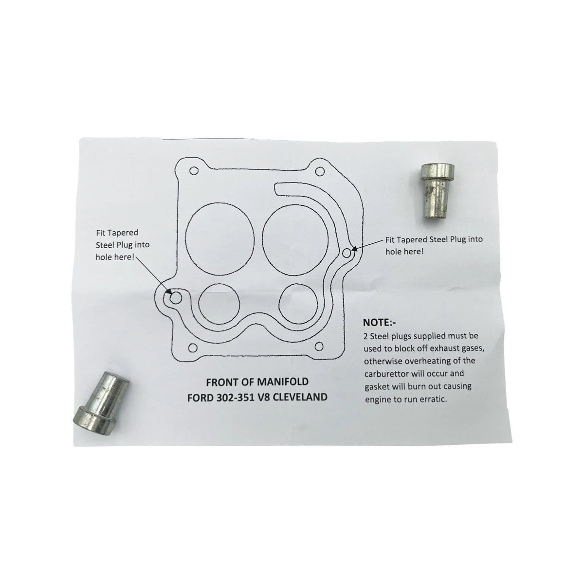 Main Jet Kit for Holley Carburettor 350 465 600 750 850 (60-69)