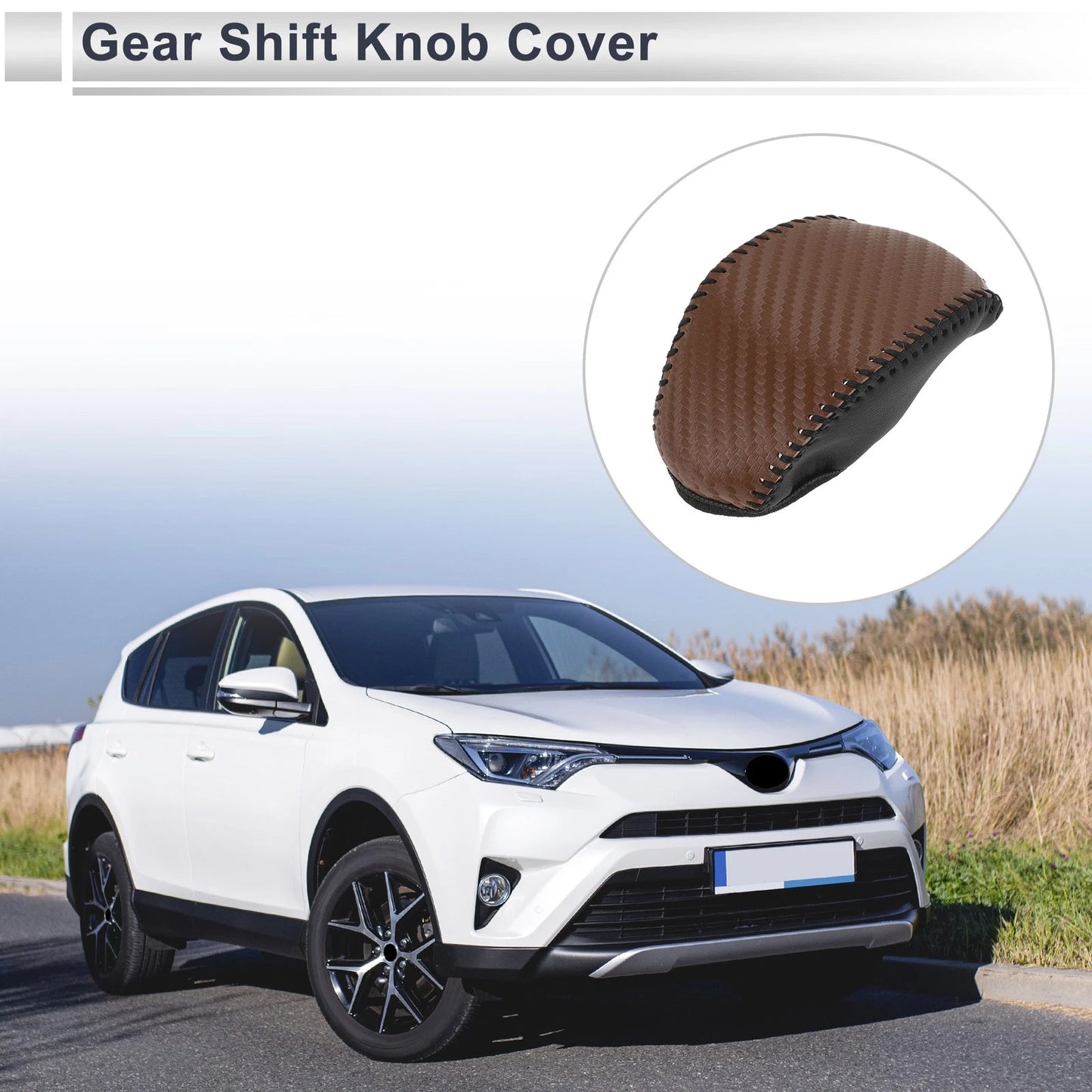 Gear Shift Knob Cover for Toyota RAV4 (2019–2024)