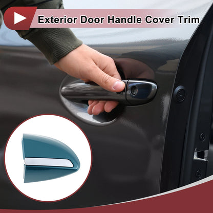 Light Blue Exterior Door Handle Cover Trim for Toyota Corolla (2014-2018)