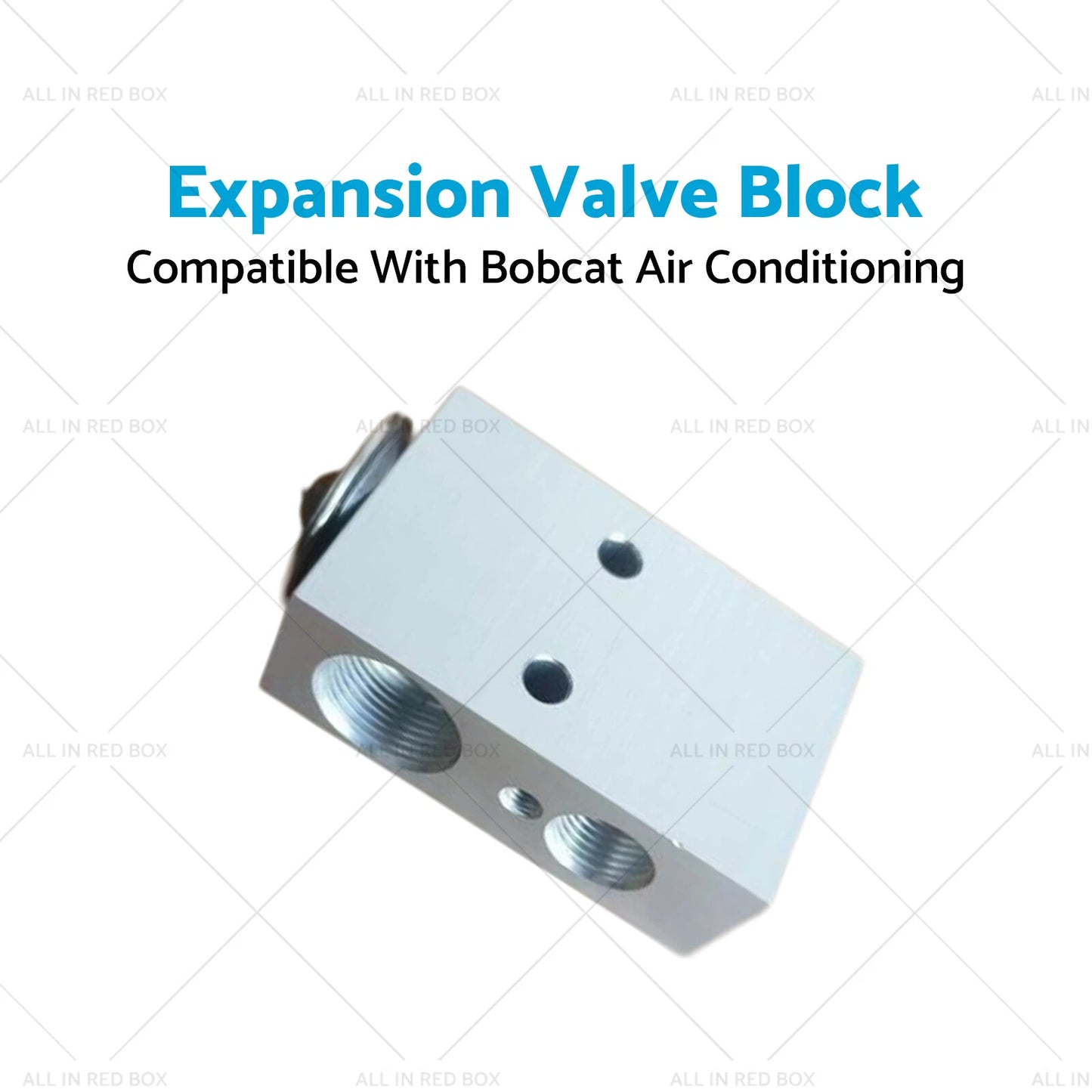 Expansion Valve Block for Bobcat A/C Air Conditioning