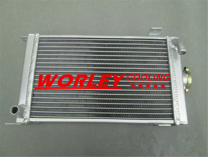 44mm 3 Row Aluminum Radiator for Go-Kart Gearbox Shifter Karts
