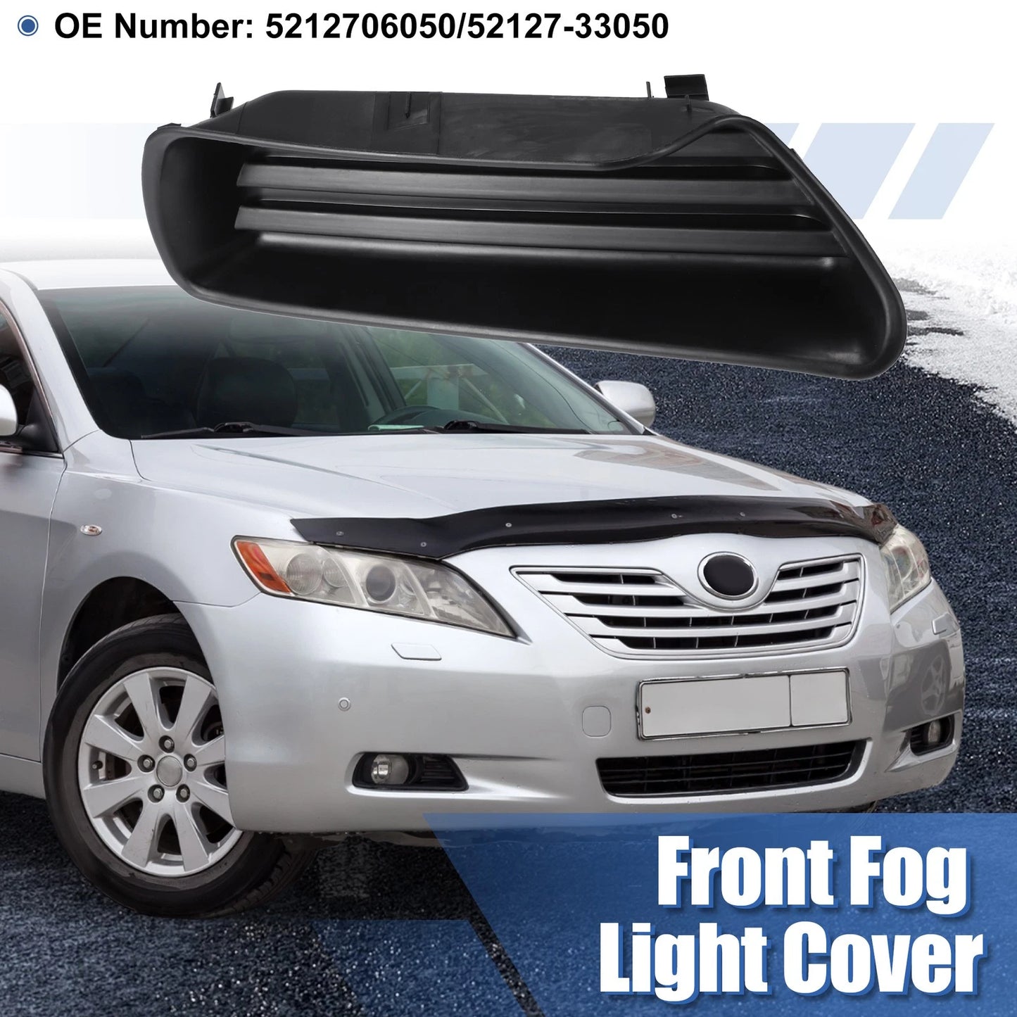 Fog Light Grille Cover Trim for Toyota Camry (2007-2011)