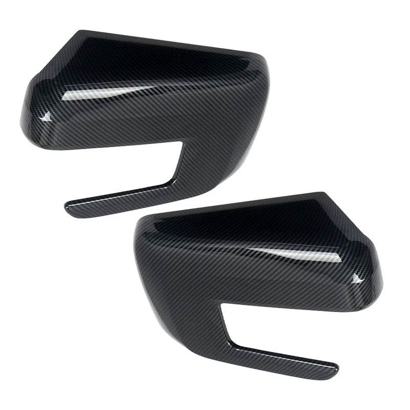 Carbon Fiber Style Exterior Mirror Caps for Ford F150 2021-2022