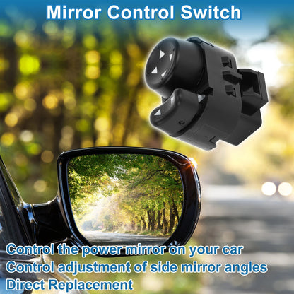 Car Mirror Switch Plastic Black for Chevrolet HHR Impala Monte Carlo