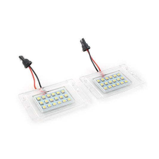 2 x 18 LED License Plate Lights for Volvo 855, V70, V70 XC (1993-2000)