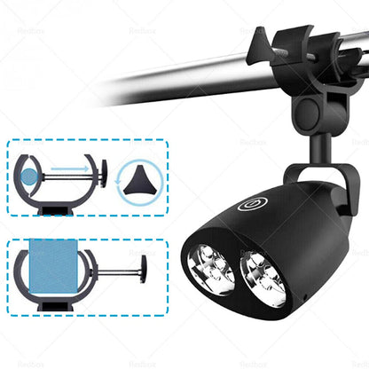 Super Bright LED BBQ Grill Light 360° Rotating for Outdoor Cooking