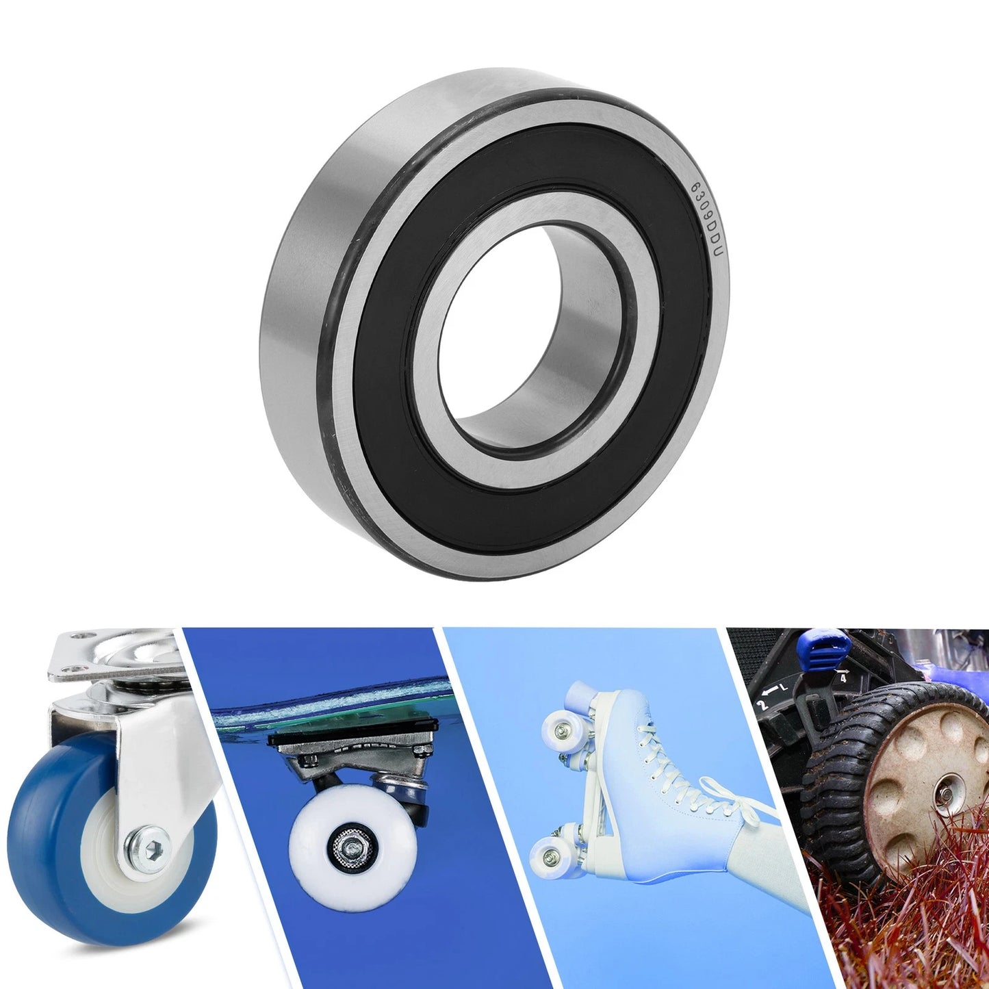 Deep Groove Ball Bearings / 45x100x25mm / 1 Pc Scooter Skateboard Wheel