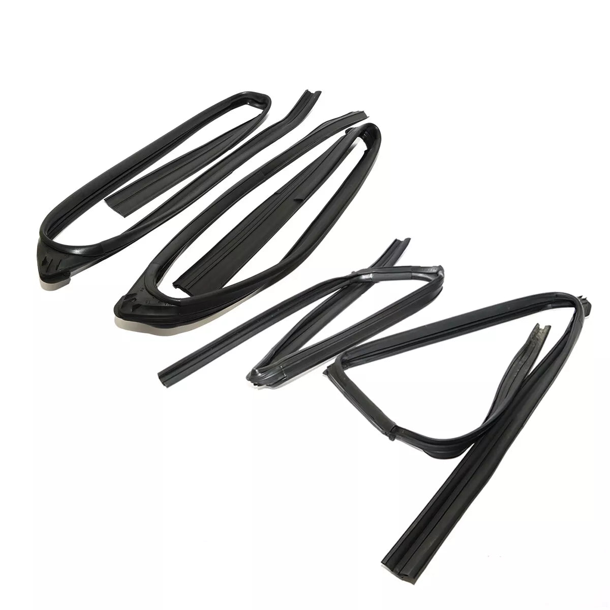 Front Rear Door Glass Run Channel for Honda Fit Jazz 5DR 2015-2020