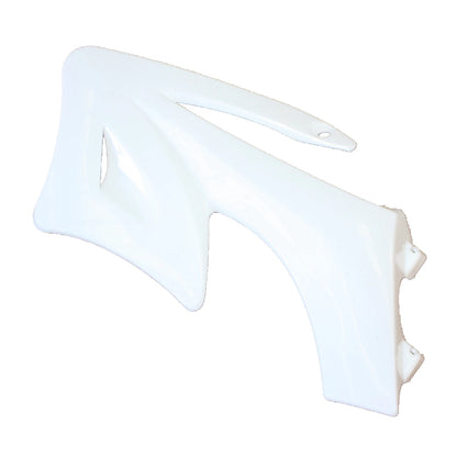 White Plastic Front Left Side Tank Guard Fender for Apollo Orion Pit Dirt Bike