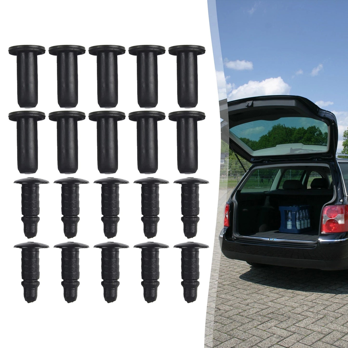 Clips Mountings Retainer Fastener Rivet for Mercedes-Benz