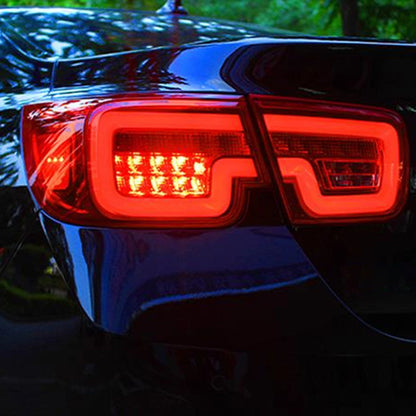 LED Tail Lights for Chevrolet Malibu 2013-2015 Black Shell (2013-2015)