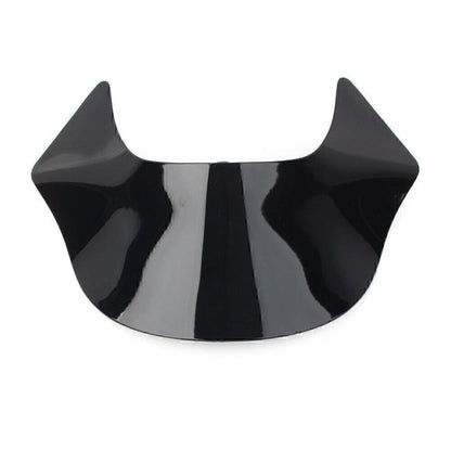 Laminar Black Lip Windshield for Harley Dyna, Sportster, Softail