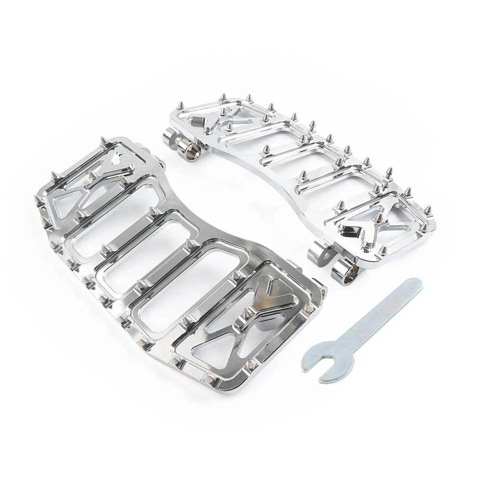 CNC Foot Pegs for Harley Softail Touring Road Glide Trike Dyna