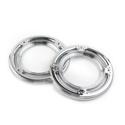 Rear Speaker Accent Cover Trim Chrome for Harley Road Street Tri Electra Glide