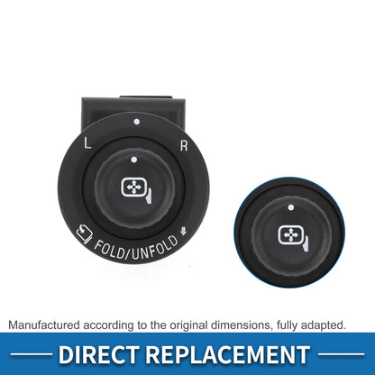 Car Mirror Switch for Ford Expedition, F-150, Plastic Black (2003-2006)