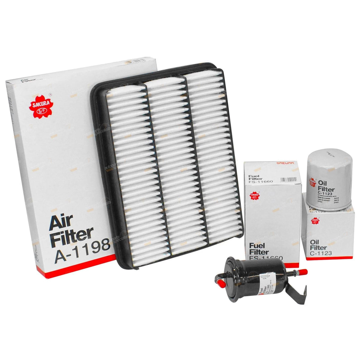 Air, Oil & Fuel Filter Service for Prado RZJ120R (2002–2004)