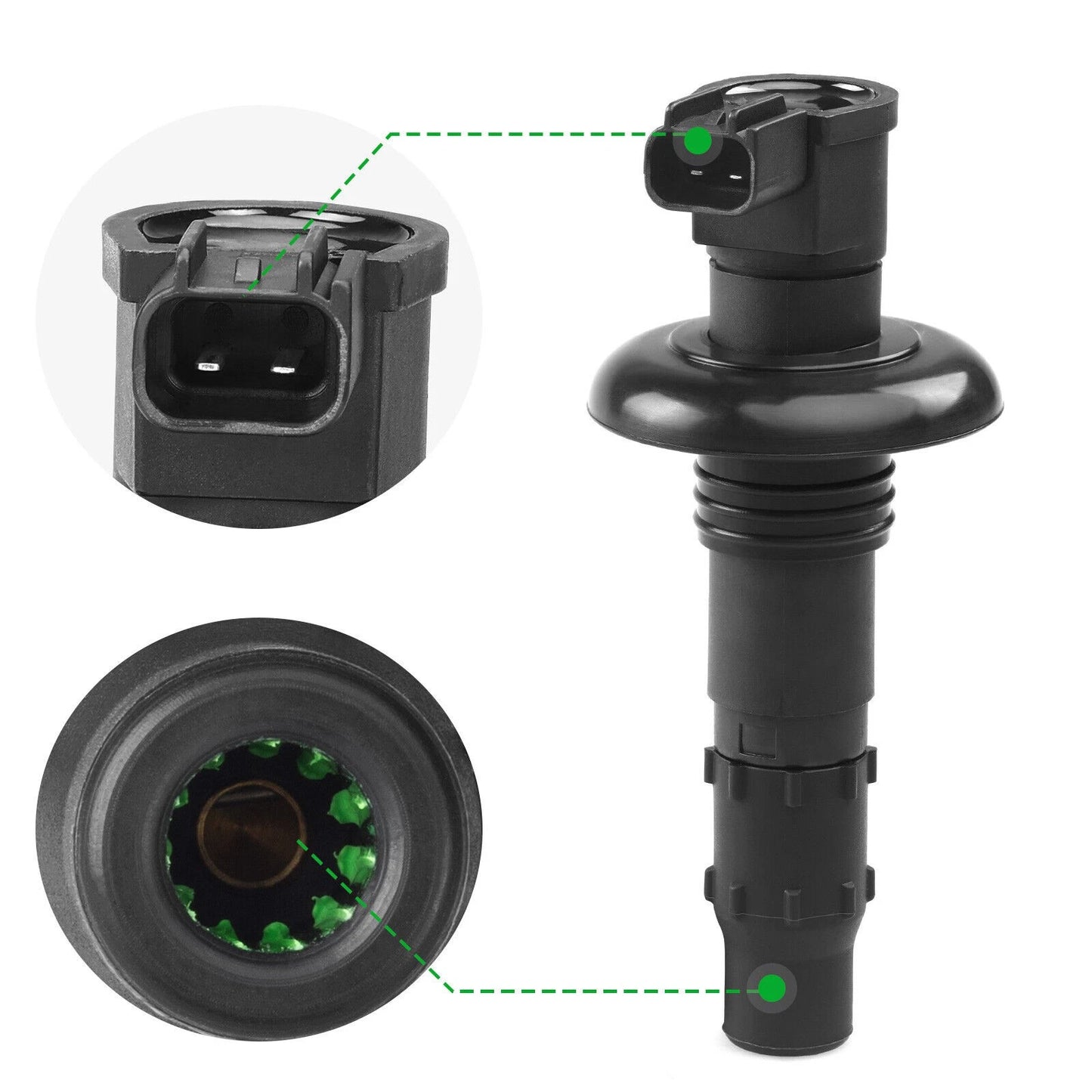 2 x Ignition Coil & Spark Plug for Sea-Doo GTX (2007–2013)