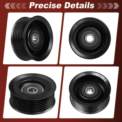 Accessory Drive Belt Idler Pulley for Infiniti Nissan Frontier Pathfinder