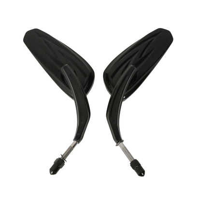 Pair Black Rear View Mirrors for Harley CVO Road Glide ST (2023-2024)