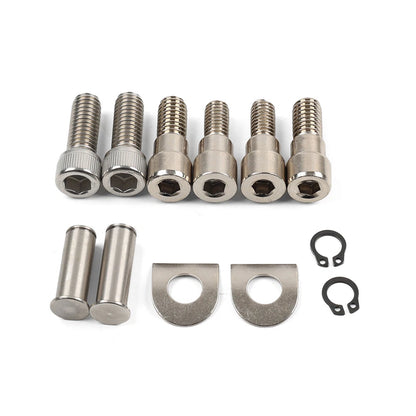 Black Rear Passenger Footpeg Mount Bracket for Harley Electra Street Glide (1993+)