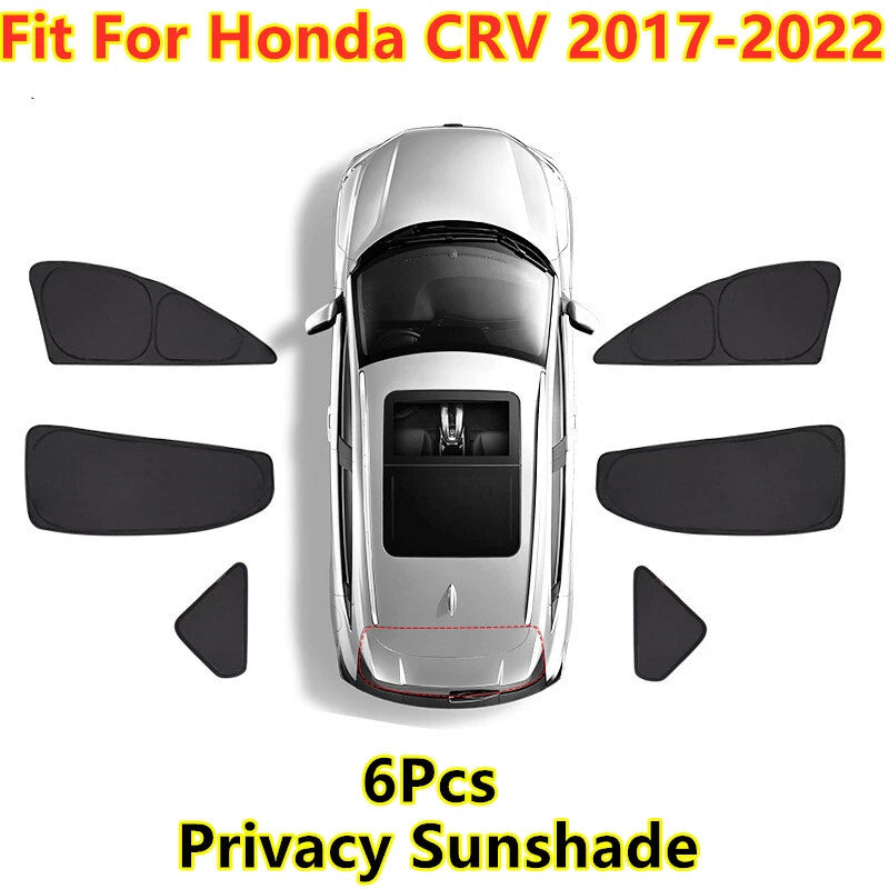 Side Windows Sleep Privacy Sunshade Custom Sunshield for Honda CRV (2017–2022)