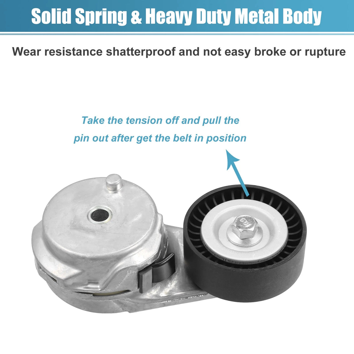 Belt Tensioner Pulley Assembly for Dodge Charger (2008-2008)
