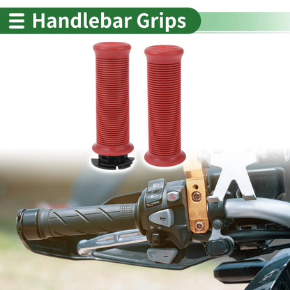 2 x 7/8" 22mm Hand Grips Cover Kit for Motorcycle