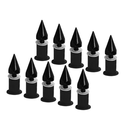 5MM Windshield Screws for Motorcycle - 10Pcs Black