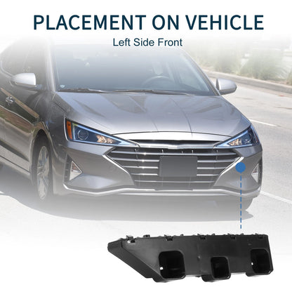 Left Front Bumper Retainer Bracket for Nissan Pathfinder (2013-2019)